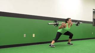 323. Barbell Lateral Lunge Step