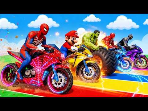 الرجل العنكبوت انقاذ باتمان Spider-Man Rescue batman vs iron man vs venom funny Game GTA 5 superhero