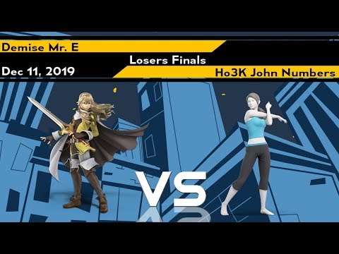 [Smash Ultimate] Xeno191 (L.Finals) - Demise Mr. E vs Ho3K John Numbers