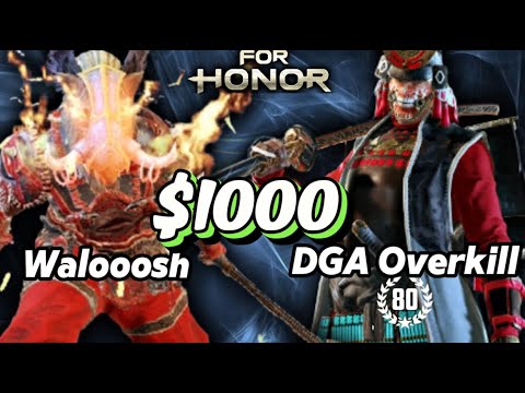 $1000 Money Match Walooosh vs Connor a lad from Youtube off 13 Coronas and he SENT IT!!! [For Honor]