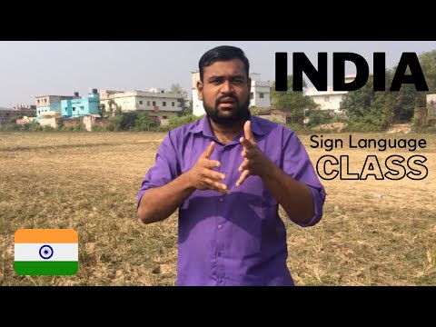 Learn INDIA Sign Language with Deepu! | ISL Online Class