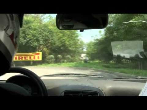 II Rajd Pleszewski Szkoła pierwszy przejazd Witek Kędzierski Seicento