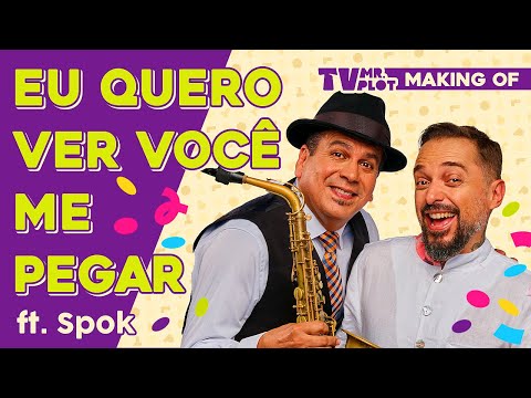 Mundo Bita e Maestro Spok - Making Of "Eu quero ver você me pegar"