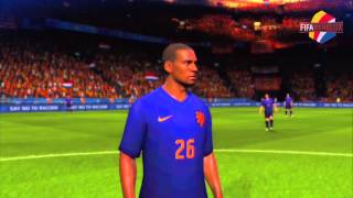 Nederlands Elftal Faces 2014 FIFA World Cup [HD] - www.fifabenelux.com