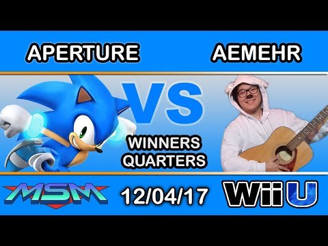 MSM 124 - Aperture (Sonic) Vs. KH | AEMehr (Cedgehog Gunner) - Winners Quarters