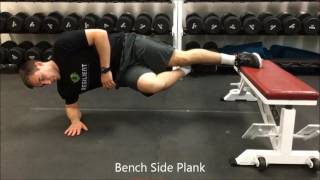 Bench Side Plank exercise video thumbnail