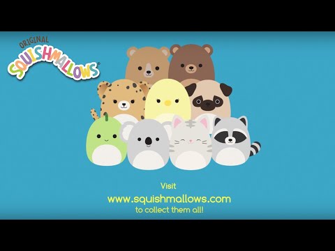 SQUISHMALLOWS Pliušinis žaislas - Aligatorius: Mopes, 30 cm video