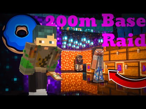 How I raided an insane 200M+ Stash on the DonutSMP | How to find easy Bases on the DonutSMP