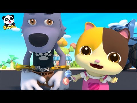 *NEW*Sói xấu xa và đội cảnh sát | Mimi bắt trộm| Xe cứu thương |Hoạt hình ca nhạc thiếu nhi |BabyBus
