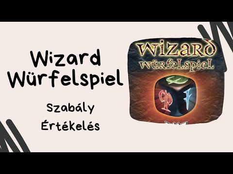 Wizard kockaverzió: Wizard Würfelspiel társasjáték játékbemutató és szabályismertető - Társasozz Okosan!