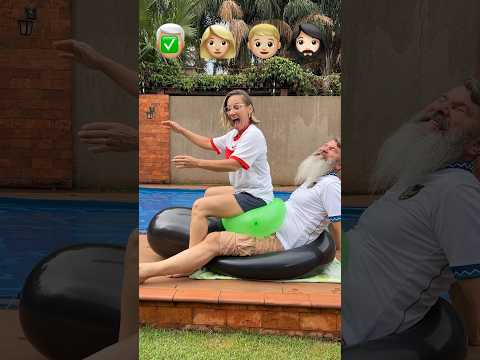 How many BALLOONS do you think will POP😱 #shorts