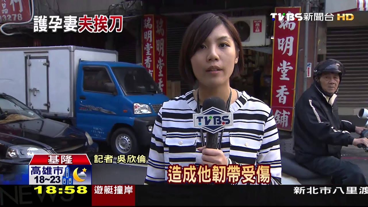 街頭鬥毆險傷孕婦 勇夫環抱護妻挨刀
