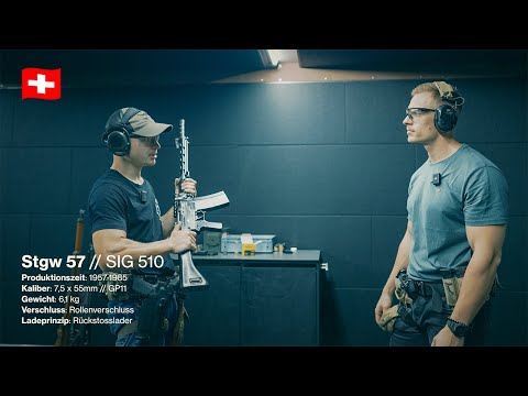 Ich schieße die Waffen der Schweizer Armee - Waffen in der Schweiz (Teil 3/5)