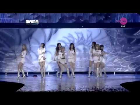 [111129] SNSD - Special Stage + The Boys Remix @ MAMA