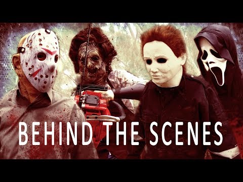 BEHIND THE SCENES: Jason Voorhees vs Leatherface vs Ghostface vs Michael Myers (2017)