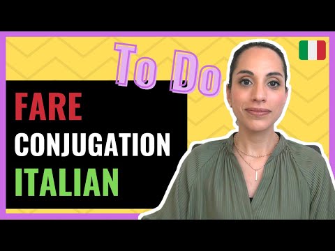 [Italian Verbs] Learn 3 BASIC Tenses for verb FARE | Italian Verb Conjugation for TO DO/ TO MAKE