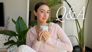 Q&A: answering your *JUICY* questions (mental health, life changes, end of money videos? + more)