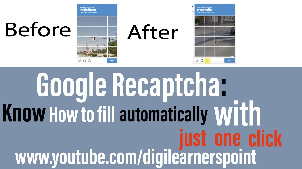 Google Recaptcha by pass-How to auto fill using chrome extension-Buster