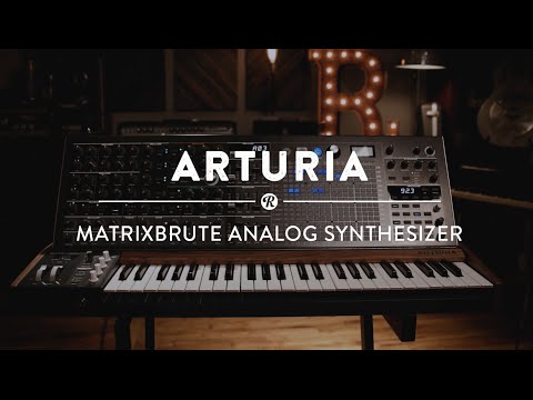 Arturia MatrixBrute Analog Synthesizer | Reverb Gear Demo