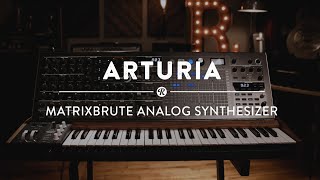 Video thumbnail for Arturia MatrixBrute Analog Synthesizer | Reverb Gear Demo by Reverb