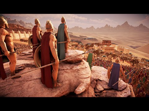Spartans Lay Siege To The City | Ultimate Epic Battle Simulator 2 | UEBS2