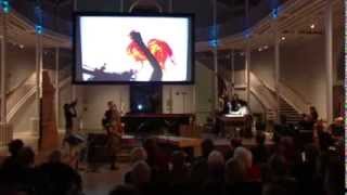 Evelyn Glennie collaboration with Maria Rud for The AniMotion Show