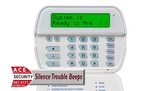 Alarm Troubleshooting - Silencing Trouble Beeps on DSC Power Series