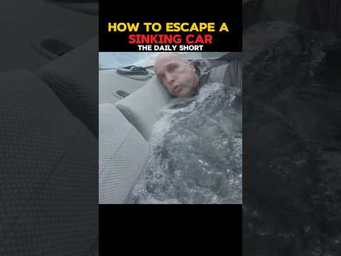 How to Escape a Sinking Car - What to do If your car is submerged in water!