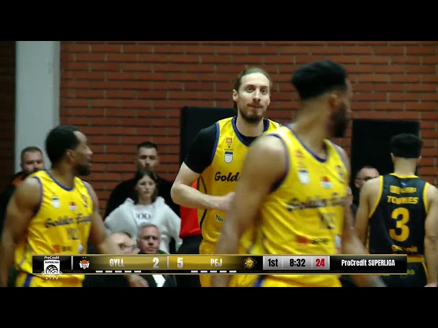 Golden Eagle Ylli vs Peja - Pjesa e parë - Playoff