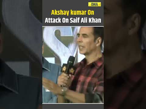 Saif Ali Khan News: Akshay Kumar Reacts To Saif's Stabbing Incident, Calls him 'Brave' #saifalikhan