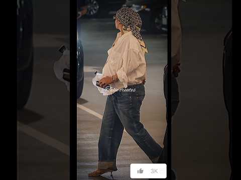 Pregnant Rihanna in Beverly Hills yesterday🤰😍📸 #trending #rihanna #pregnant #shorts #baby