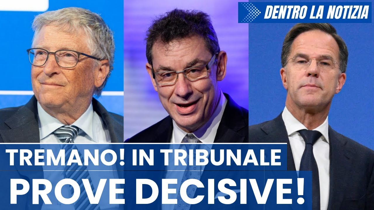 COLPO DI SCENA causa contro Gates, Rutte e Bourla: tribunale accetta la testimonianza degli esperti!