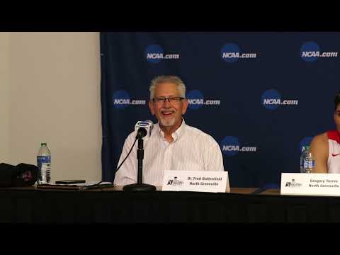 North Greenville NCAA Tournament opening round postamtch news conference