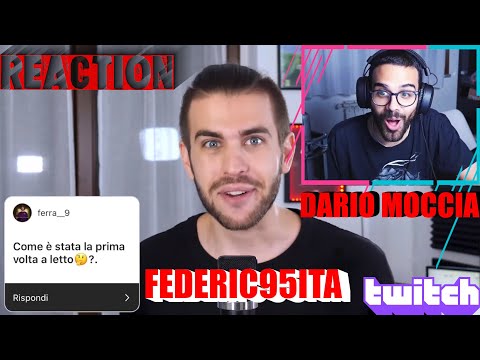 DARIO MOCCIA reagisce a FEDERIC - Domande scomode dai Fan