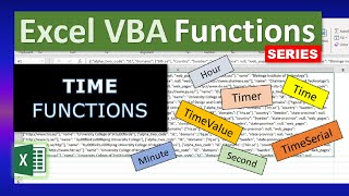 Excel VBA Functions: Time Functions