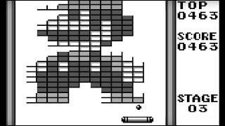 Alleyway (GB · Game Boy) video game | 24-stage (full) session 🧱💥👾