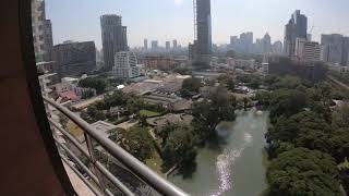 Baan Somthavil | Extra Large Three Bedroom for Rent with Views of Lumpini Park and Royal Bangkok Sport Club in Ratchadamri
