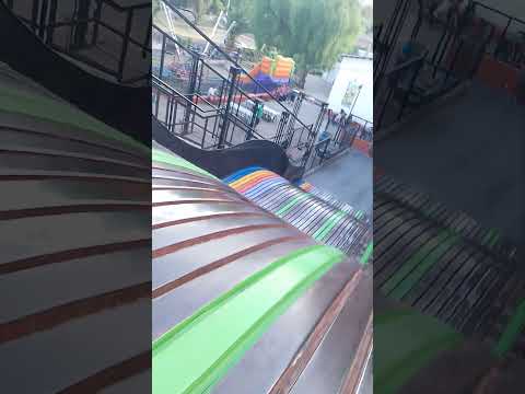 tirandonos en la alfombra mágico del challao en Mendoza Las Heras