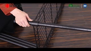 wire shelving installation - epoxy coated black 5 tiers light duty wire shelf for home storage