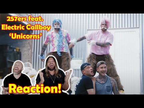 Musicians react to hearing 257ers feat. Electric Callboy - Unicorns