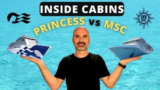 MSC vs Princess Cruises 🛳️ Inside Cabin BATTLE