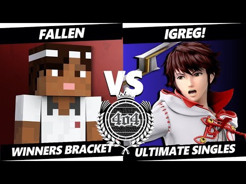 4o4 Smash Monthly 6 - VA| Fallen (Steve) vs iGreg! (Robin) - Winners Round 4