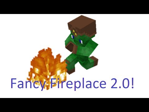 Two Brothers Minecraft - Fancy Fireplace V.2.0 -Minecraft Redstone Invention