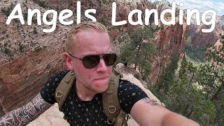 Scariest Hike in America?  Angels Landing!