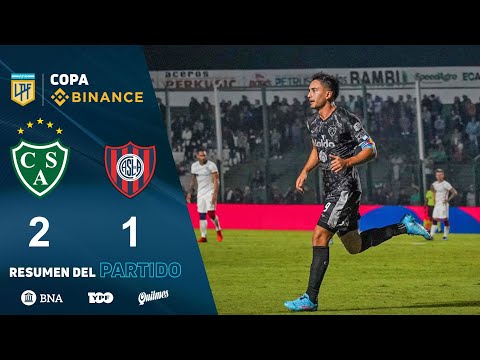 #CopaBinance | Fecha 9 | resumen de Sarmiento - San Lorenzo