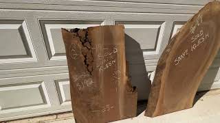 Goldbacks and Walnut Slabs