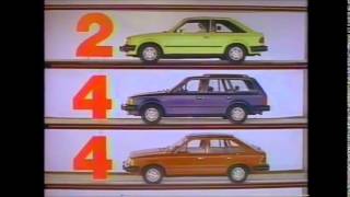 1981 Ford escort Commercial - With Casey Kasem