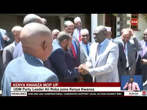 Ali Roba leads UDM into Kenya Kwanza