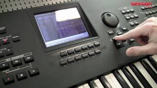 Video thumbnail for YAMAHA Motif XF 6 by session