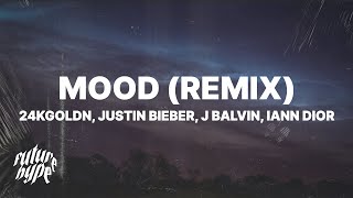 24kGoldn, Justin Bieber, J Balvin, iann dior - Mood (Remix) feat. Justin Bieber, J Balvin & iann dior